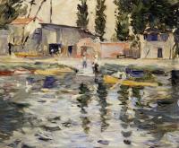 Morisot, Berthe - The Seine at Bougival